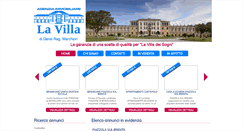 Desktop Screenshot of immobiliarelavilla.com